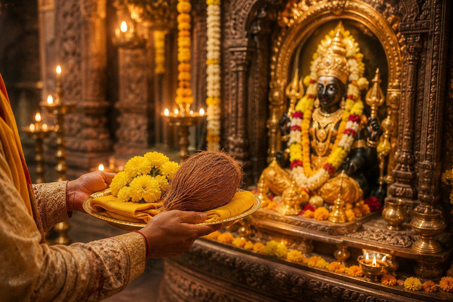 Temple Chadhava Offering